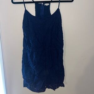 Navy Blue romper